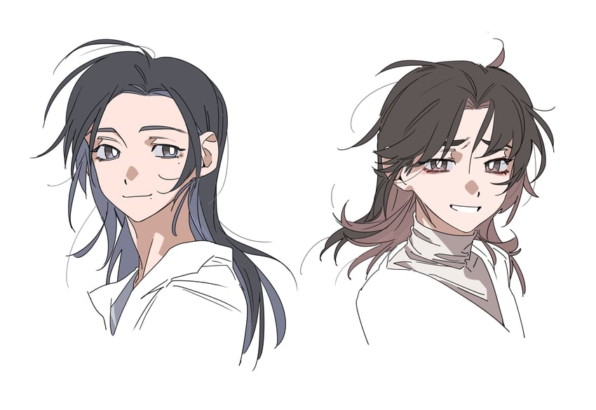 yoo je-i and woo seul-gi (friendly rivalry) drawn by molu_stranger