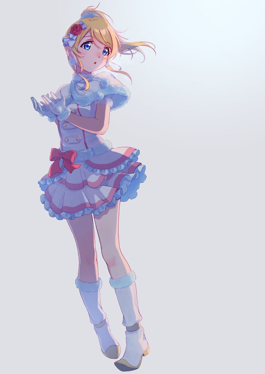 ayase eli (love live! and 1 more) drawn by macken666