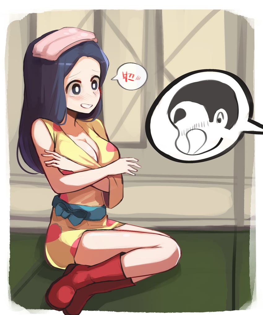 nohara shinnosuke and ibusuki (crayon shin-chan) drawn by hwaryeok