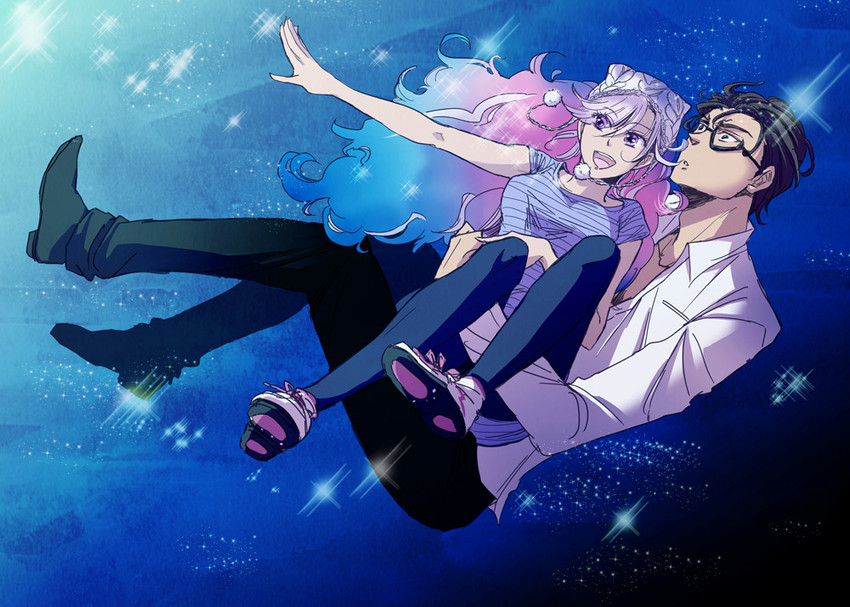 uruma ran and outarou (ran to haiiro no sekai) drawn by yukimatsu