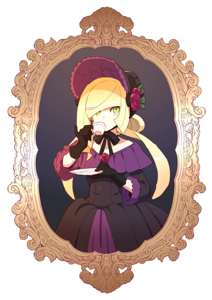 lusamine (pokemon and 1 more) drawn by dede_(qwea_00000)