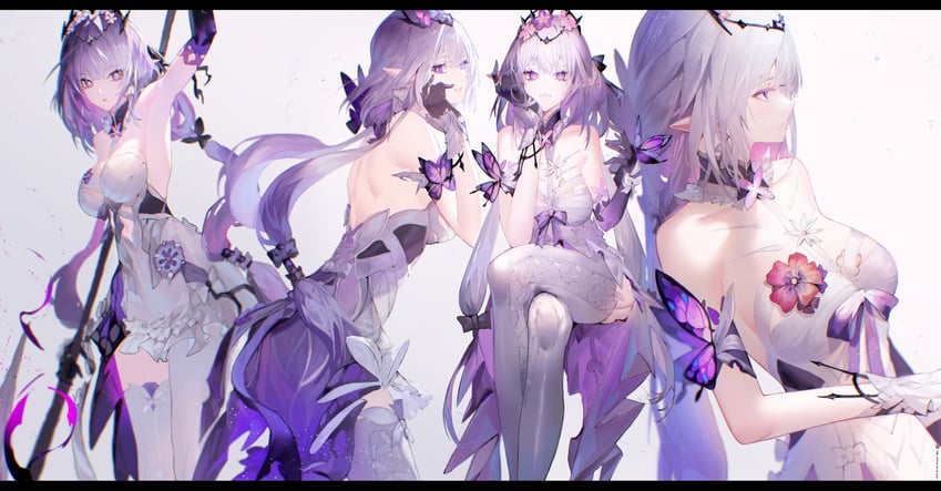 castorice (honkai and 1 more) drawn by kuuro_(kuuroart)