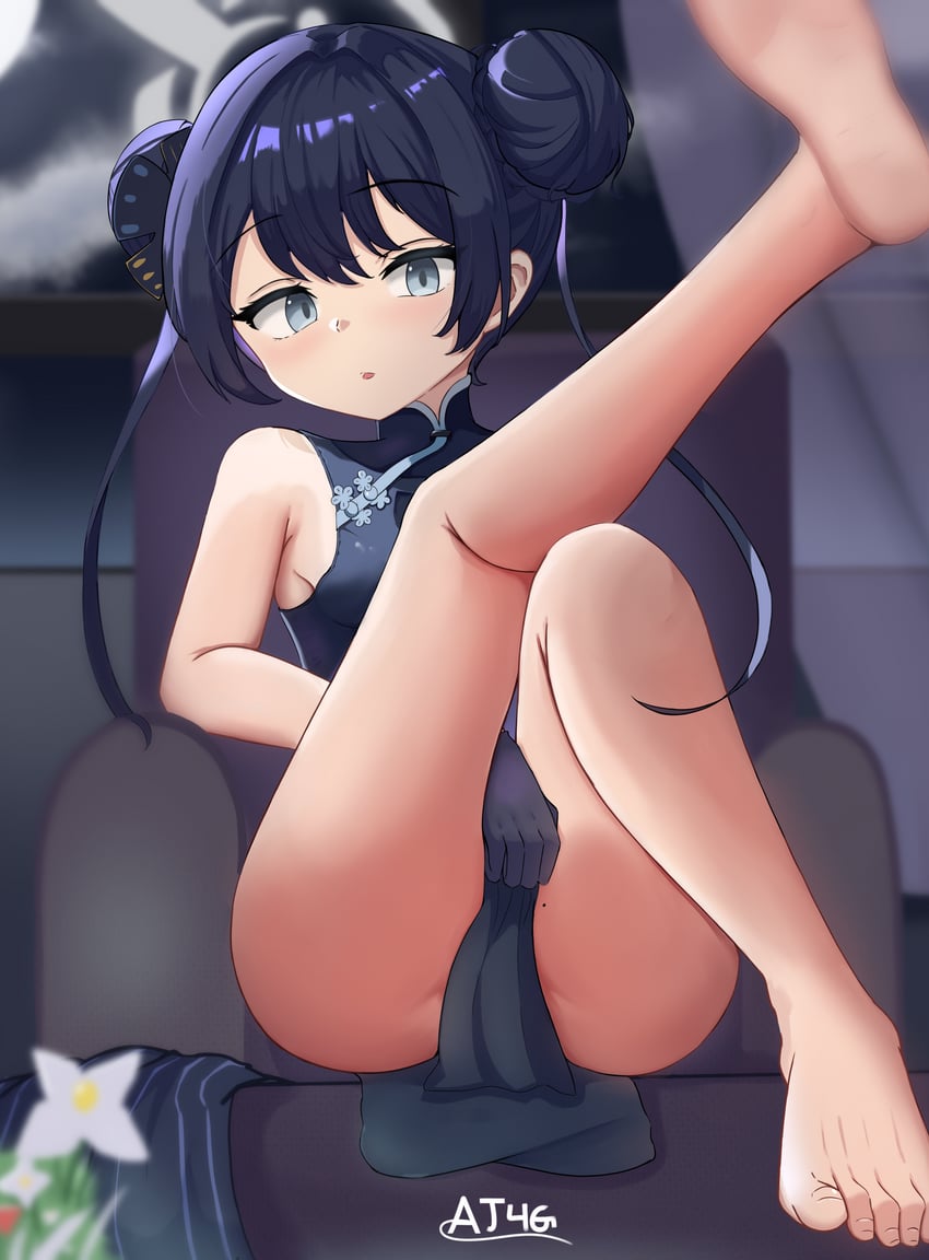 kisaki (blue archive) drawn by aj_gtv