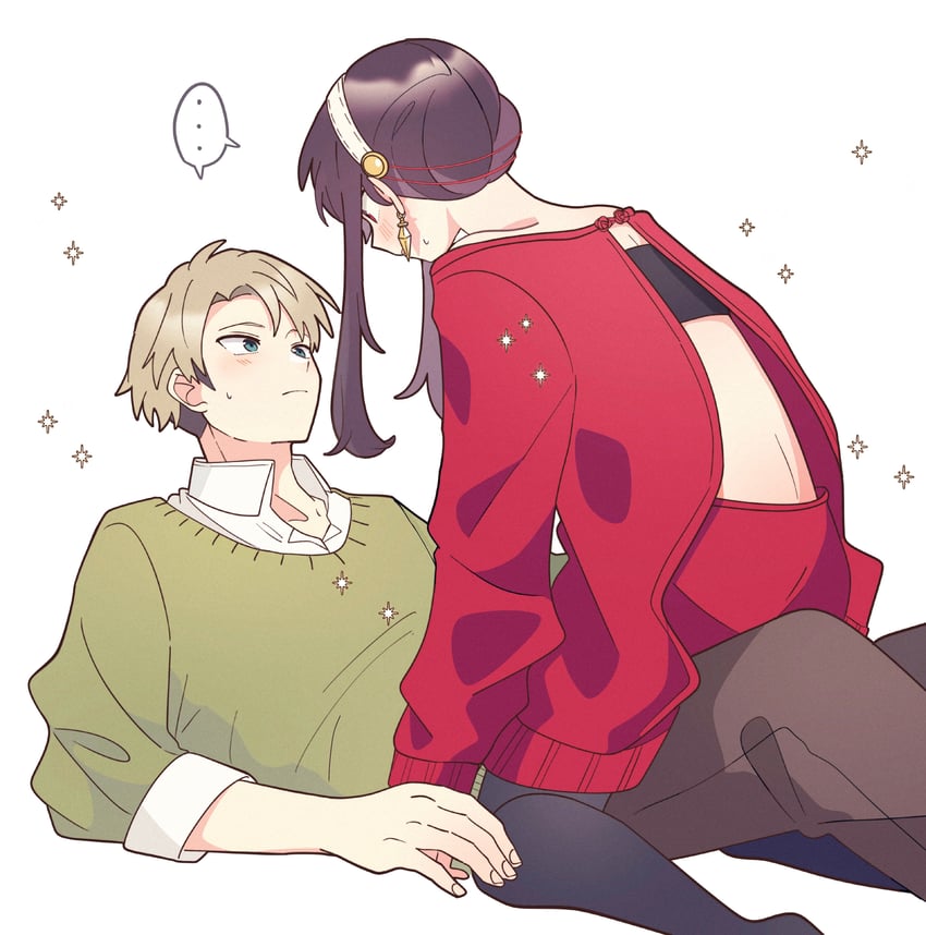 yor briar and twilight (spy x family) drawn by hakuuyori