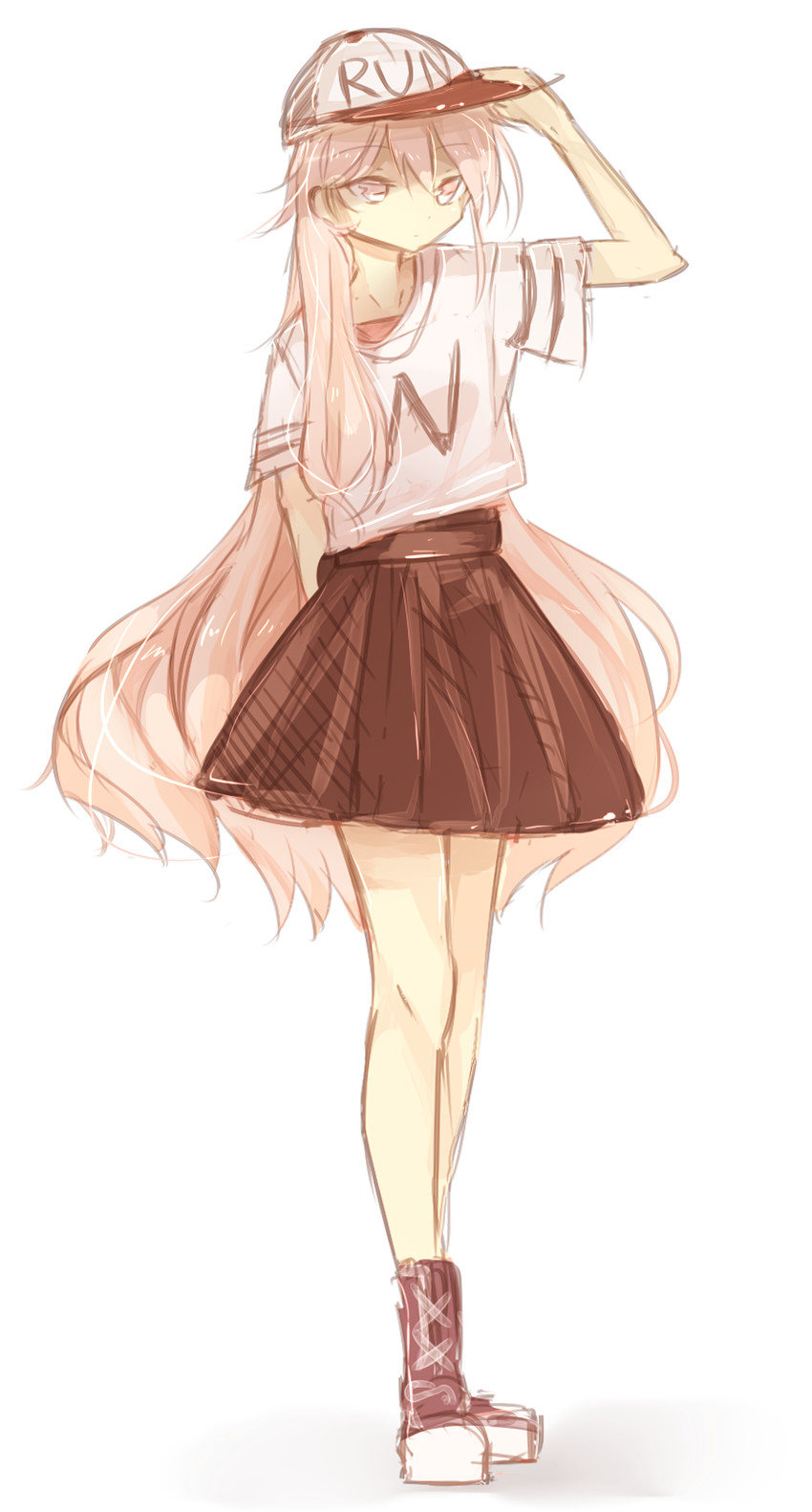 hata no kokoro (touhou) drawn by huang_li_ling