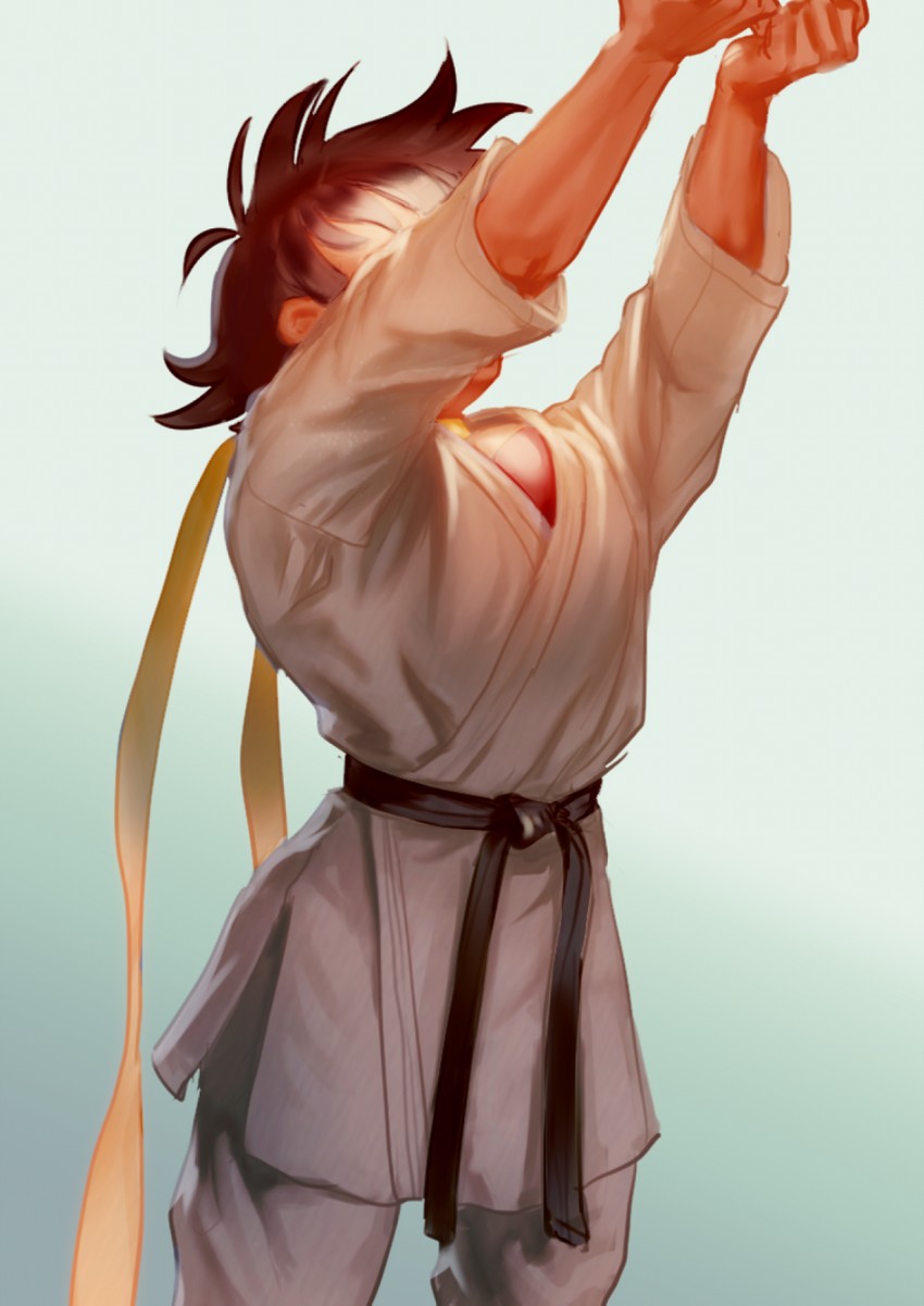 makoto (street fighter and 1 more) drawn by kaze_fukeba_nanashi