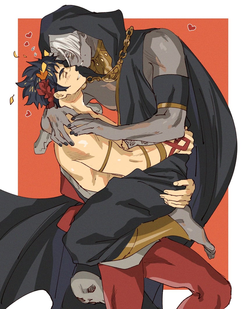 zagreus and thanatos (hades and 1 more) drawn by neko_(umkbtya)