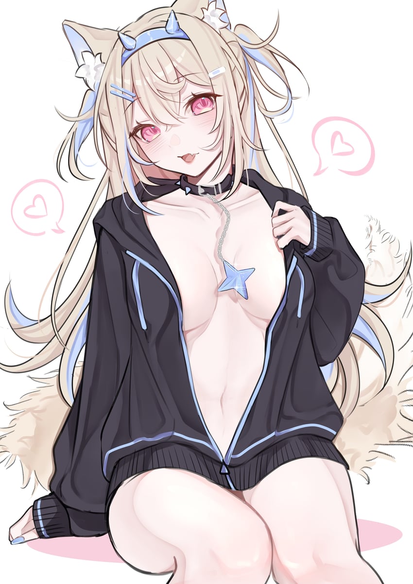 fuwawa abyssgard (hololive and 1 more) drawn by rosheil