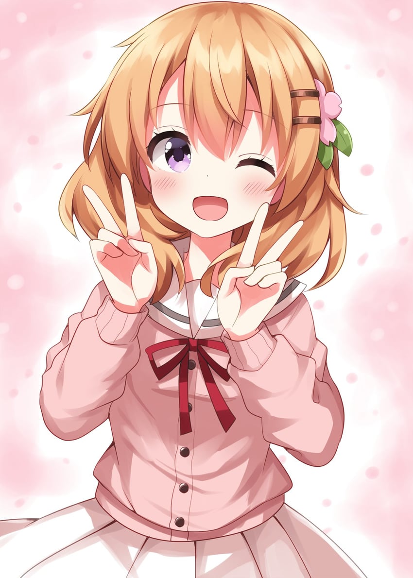 hoto cocoa (gochuumon wa usagi desu ka?) drawn by ruu_(tksymkw)