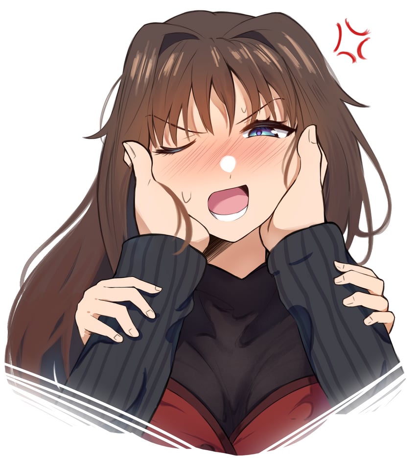 aozaki aoko and shizuki soujuurou (mahou tsukai no yoru) drawn by vinsycal