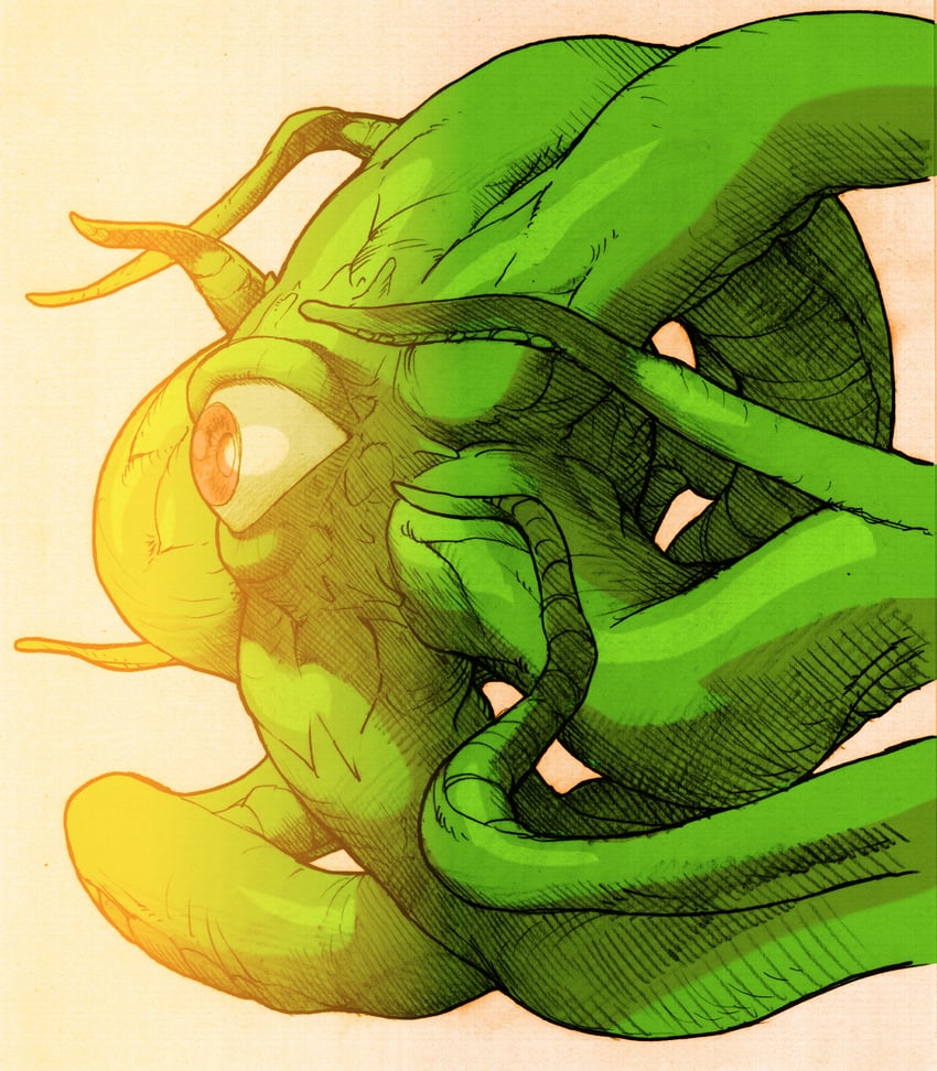 shuma gorath (marvel and 3 more) drawn by bengus