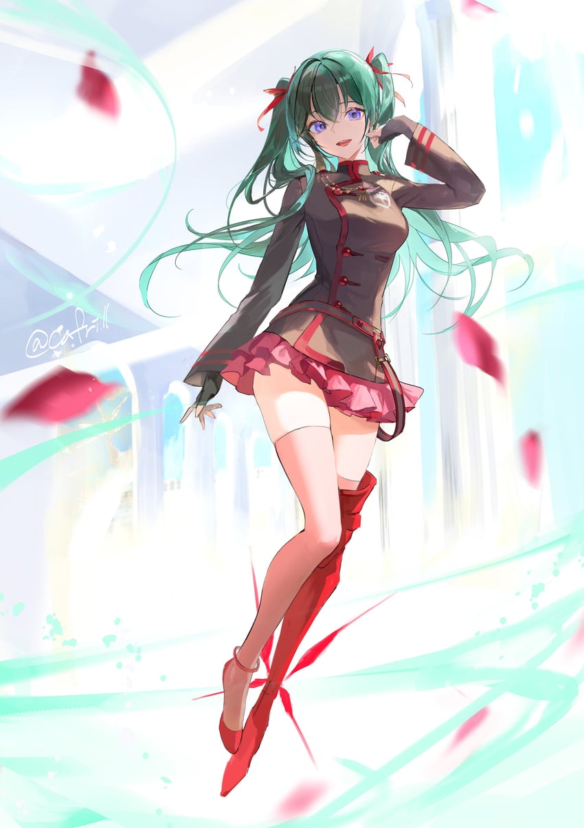 lenalee lee (d.gray-man) drawn by mibe_(goforit_mibe)