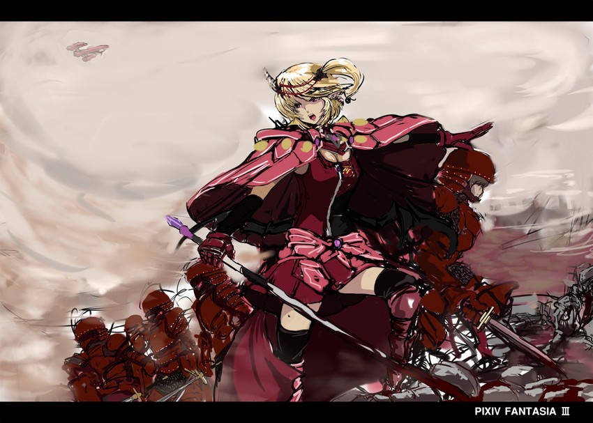 pixiv fantasia and 1 more drawn by kanato