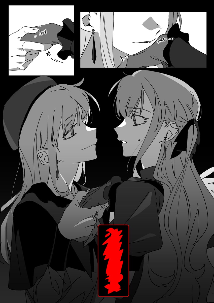 togawa sakiko, wakaba mutsumi, mortis, and oblivionis (bang dream! and 1 more) drawn by molu_stranger