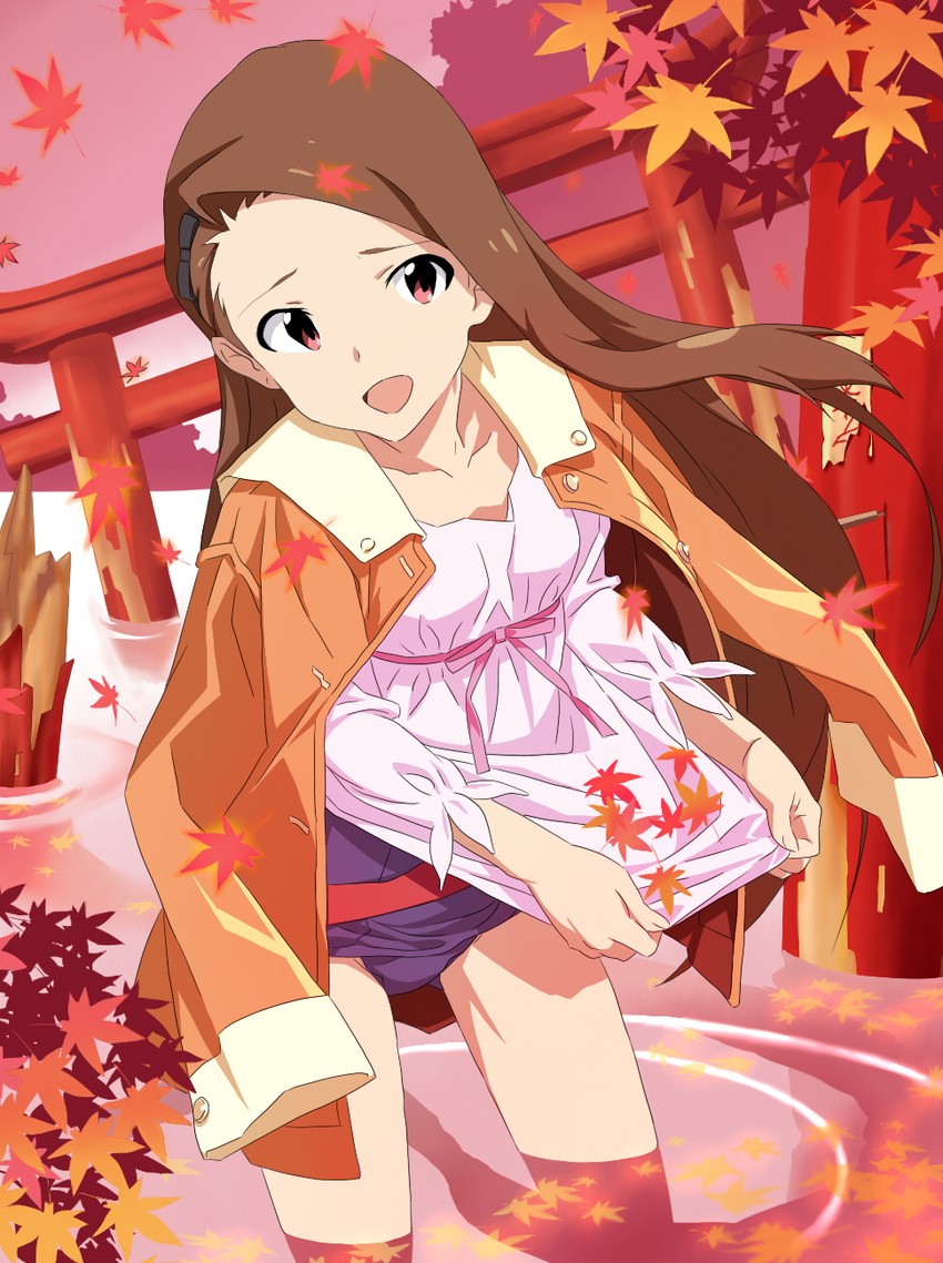 minase iori and sengoku nadeko (idolmaster and 2 more) drawn by shotarou