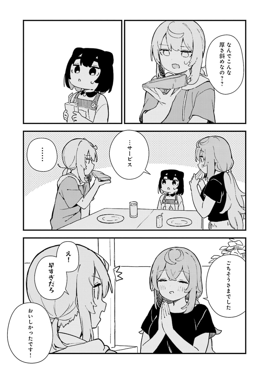 neko, fumi, and maki (neko to chiyo) drawn by seramikku