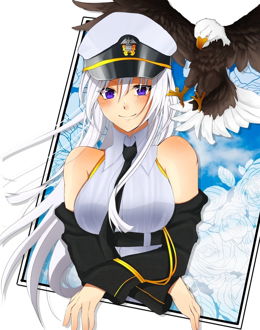 enterprise and grim (azur lane) drawn by matoko_(matoko820)