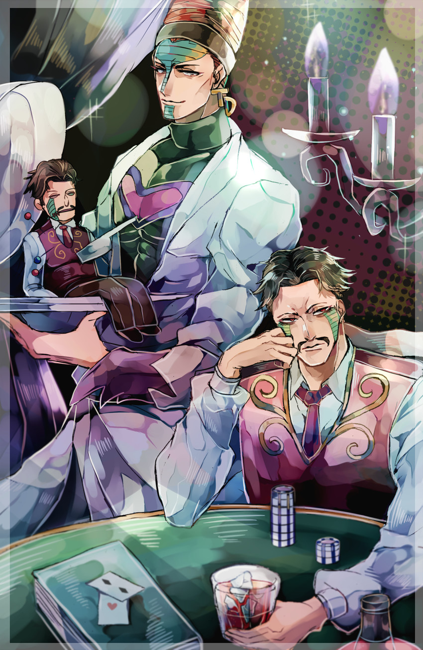 terence t. d'arby and daniel j. d'arby (jojo no kimyou na bouken and 1 more) drawn by manoko