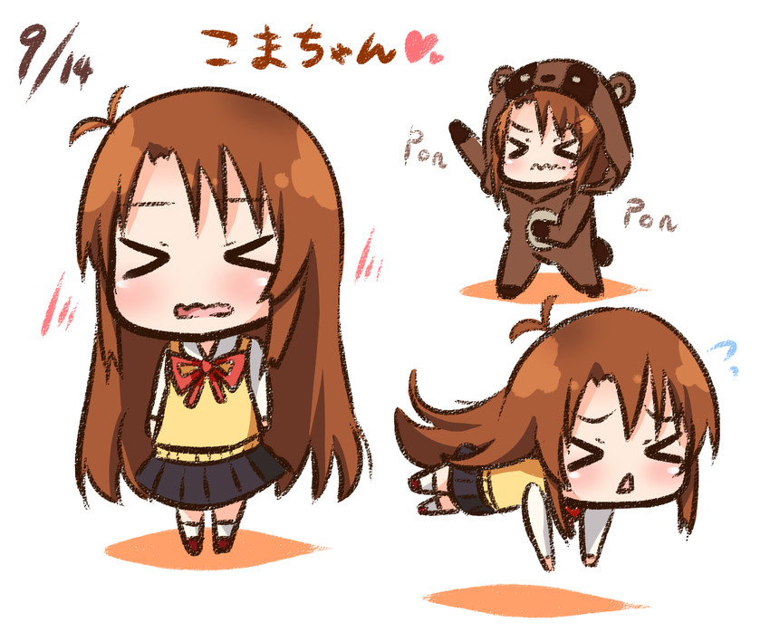 koshigaya komari (non non biyori) drawn by hana_kazari