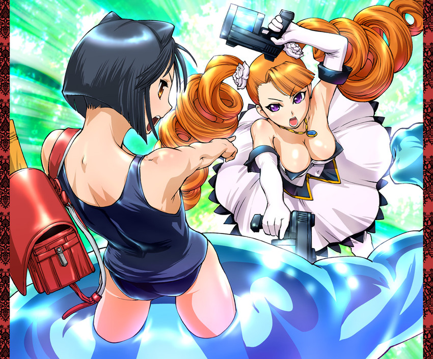 daidouji kira and petra johanna lagerkvist (arcana heart and 1 more) drawn by ueyama_michirou