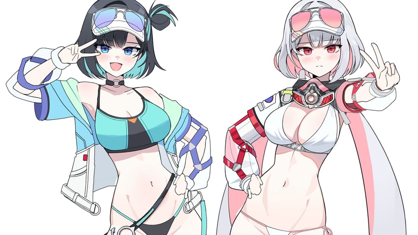 debi and marlene (black survival and 1 more) drawn by dalgam12