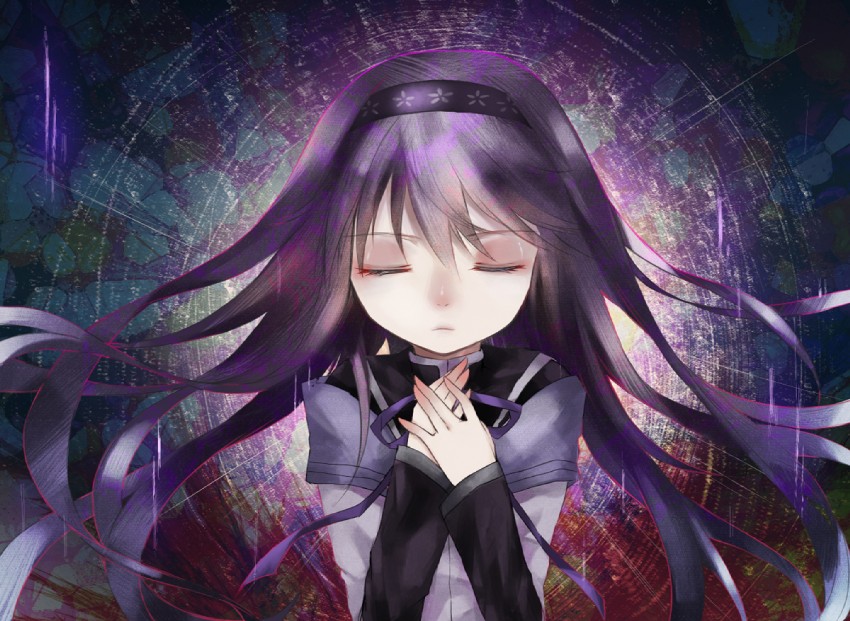 akemi homura (mahou shoujo madoka magica) drawn by satsuyu_ito