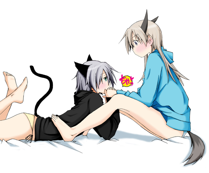 sanya v. litvyak and eila ilmatar juutilainen (world witches series and 1 more) drawn by gaki