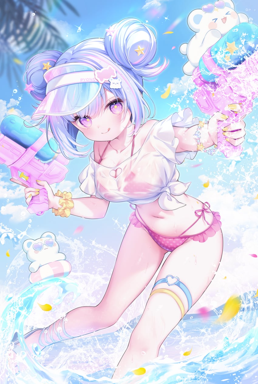 hoshifuru ameru (indie virtual youtuber) drawn by komachi_pochi