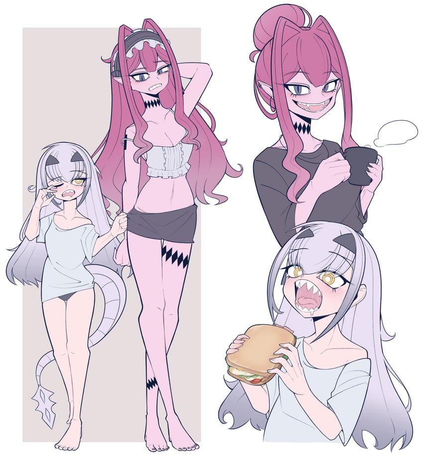 baobhan sith and melusine (fate and 1 more) drawn by lrl23wznet74220