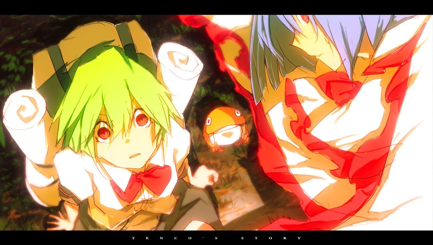 hinanawi tenshi and nagae iku (touhou and 1 more) drawn by siirakannu