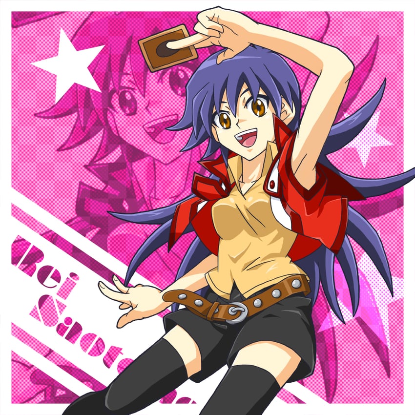 saotome rei (yu-gi-oh! and 1 more) drawn by mo_ss