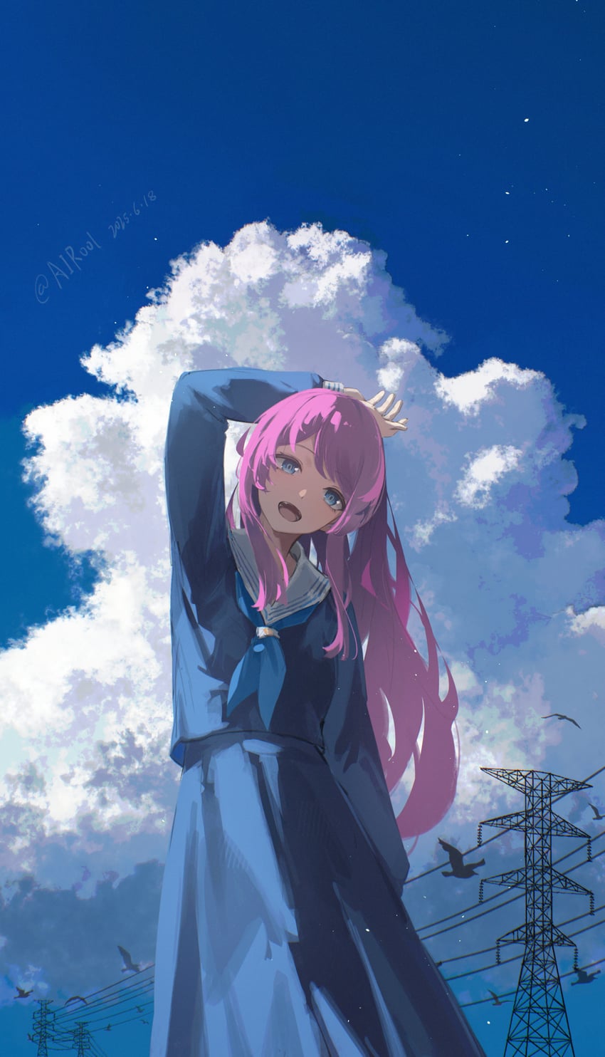 chihaya anon (bang dream! and 1 more) drawn by airool