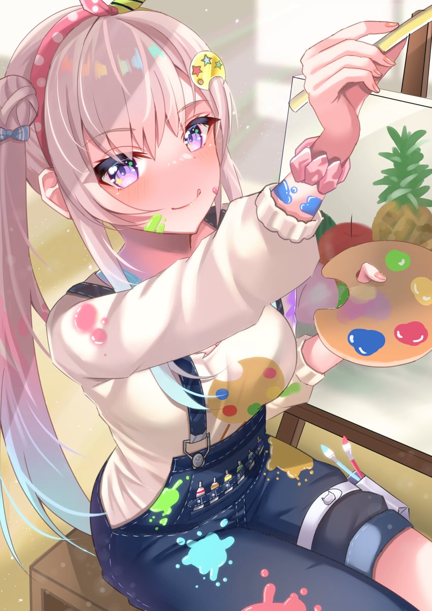 airani iofifteen (hololive and 1 more) drawn by zacky