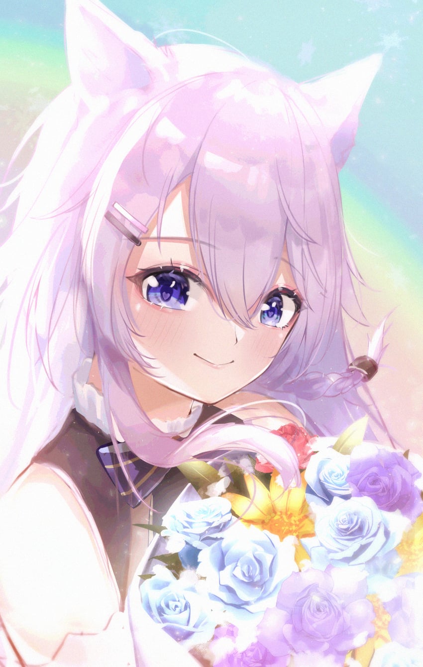 nun bora (nijisanji and 1 more) drawn by horo_27