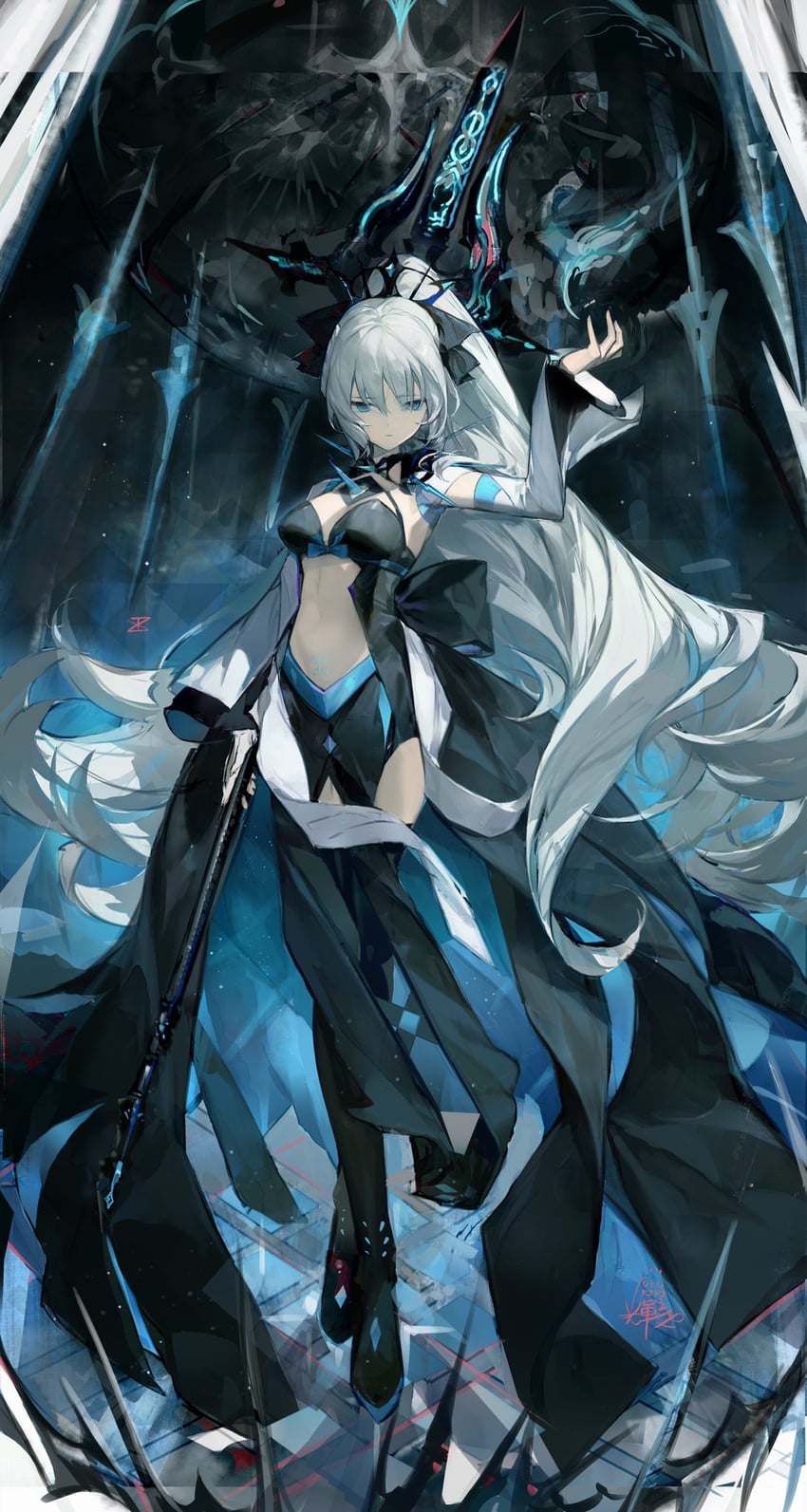 morgan le fay (fate and 1 more) drawn by kikihuihui