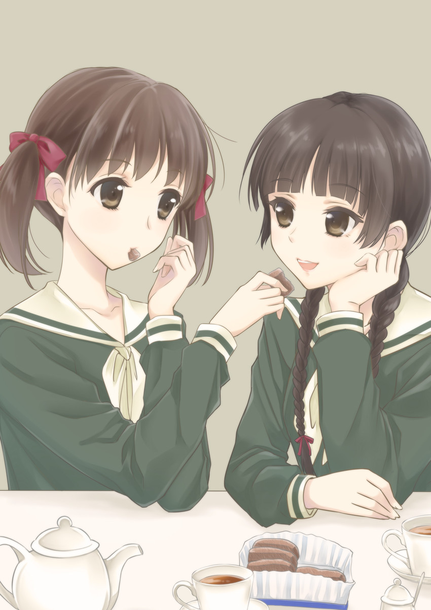 fukuzawa yumi and shimazu yoshino (maria-sama ga miteru) drawn by nekonoyuzu