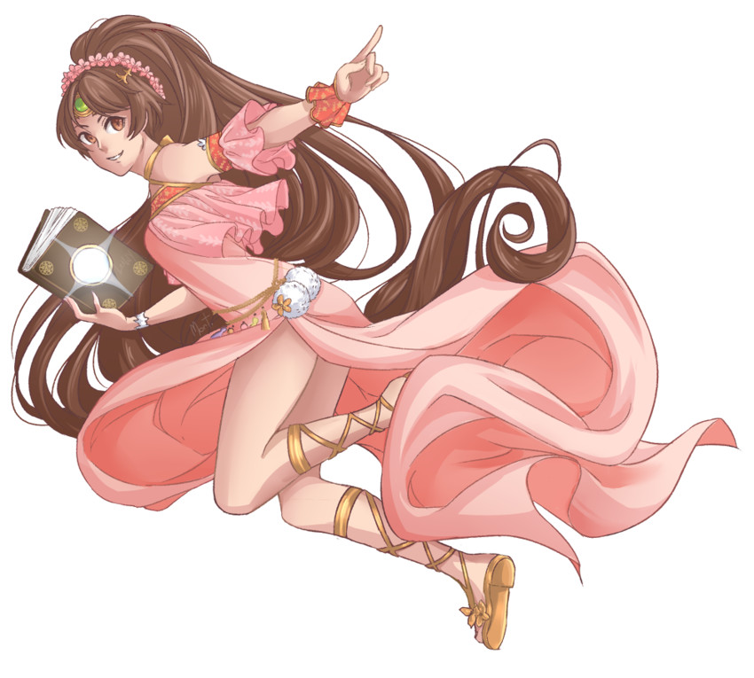 linde (fire emblem and 5 more) drawn by heartmechanic