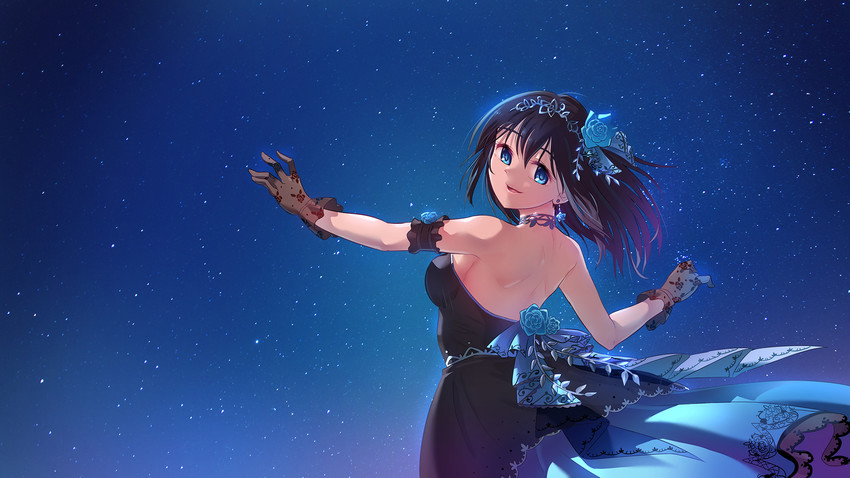 sagisawa fumika (idolmaster and 2 more) drawn by kamille_(vcx68)