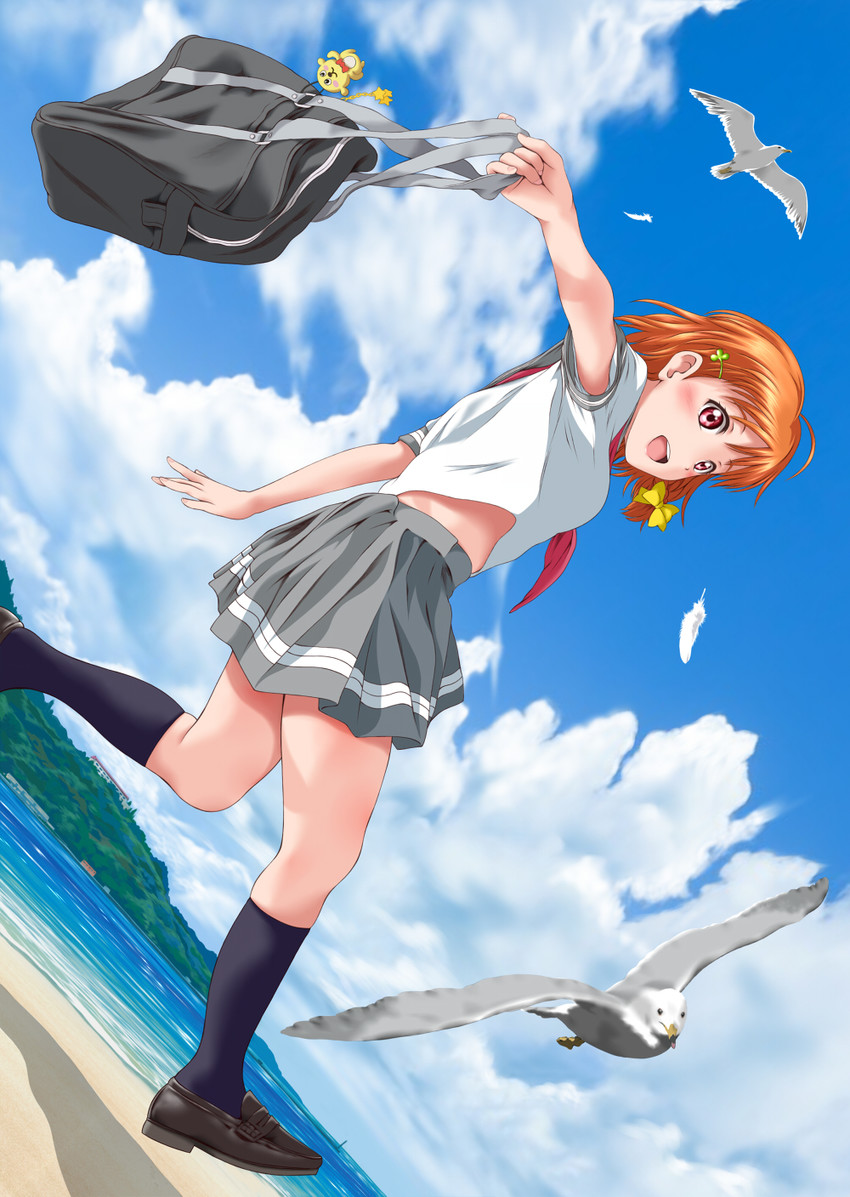 takami chika (love live! and 1 more) drawn by keisuke_(0320030103200301)