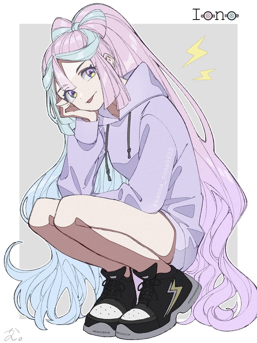iono (pokemon and 1 more) drawn by kana_(kanna_runa0620)