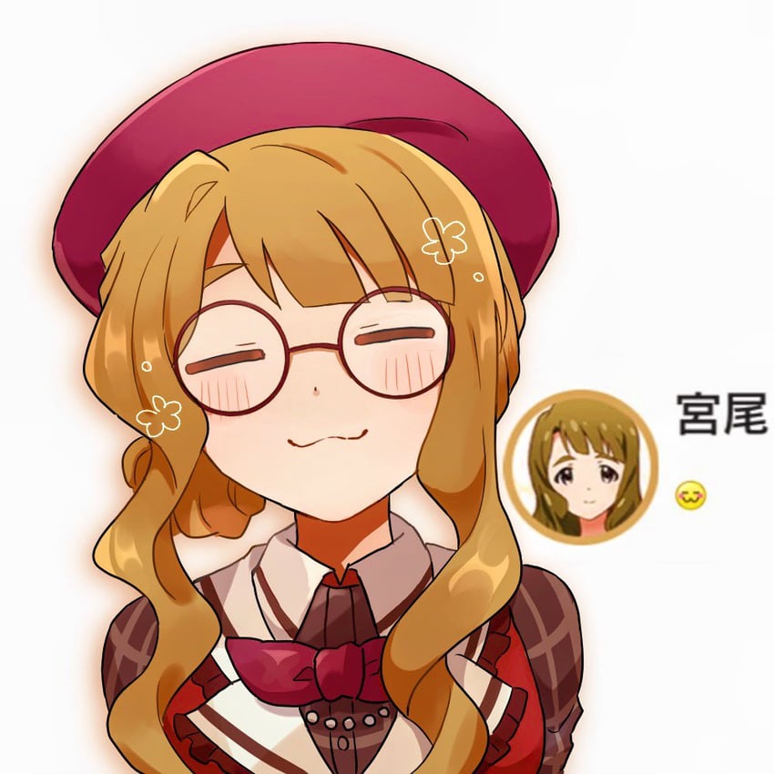 miyao miya (idolmaster and 2 more) drawn by yotsubaringo
