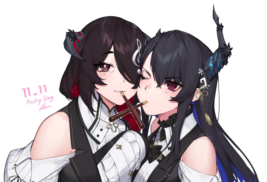 nerissa ravencroft and mamarissa (hololive and 1 more) drawn by dasdokter