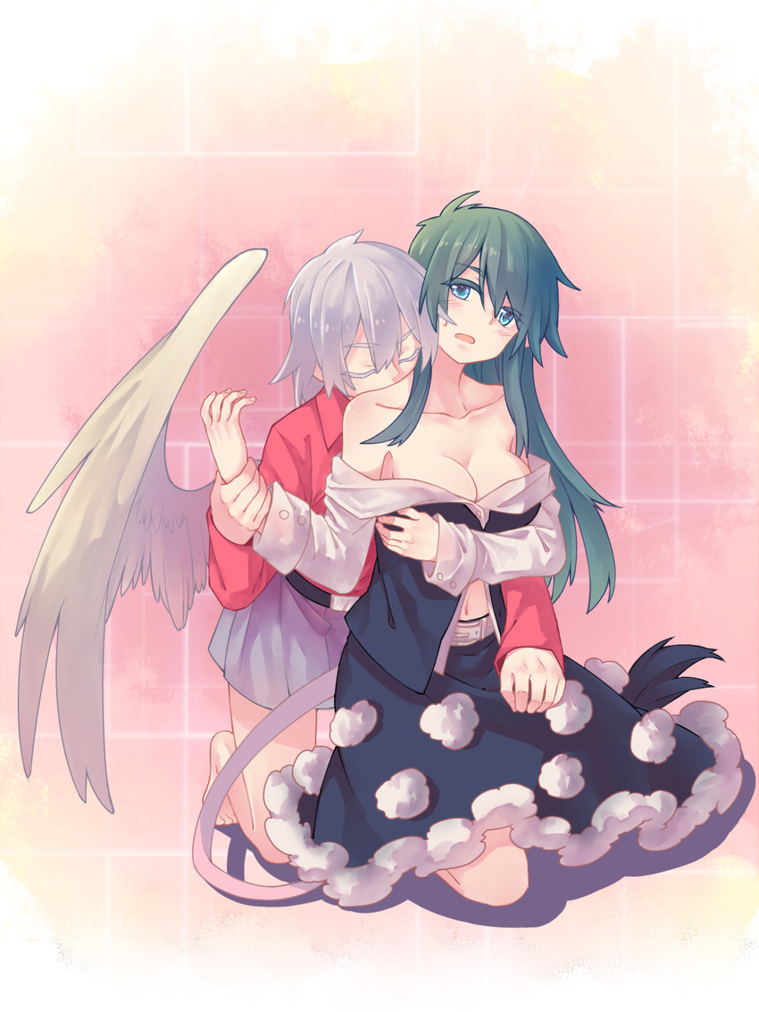 kishin sagume and doremy sweet (touhou) drawn by beichen_xiaobei
