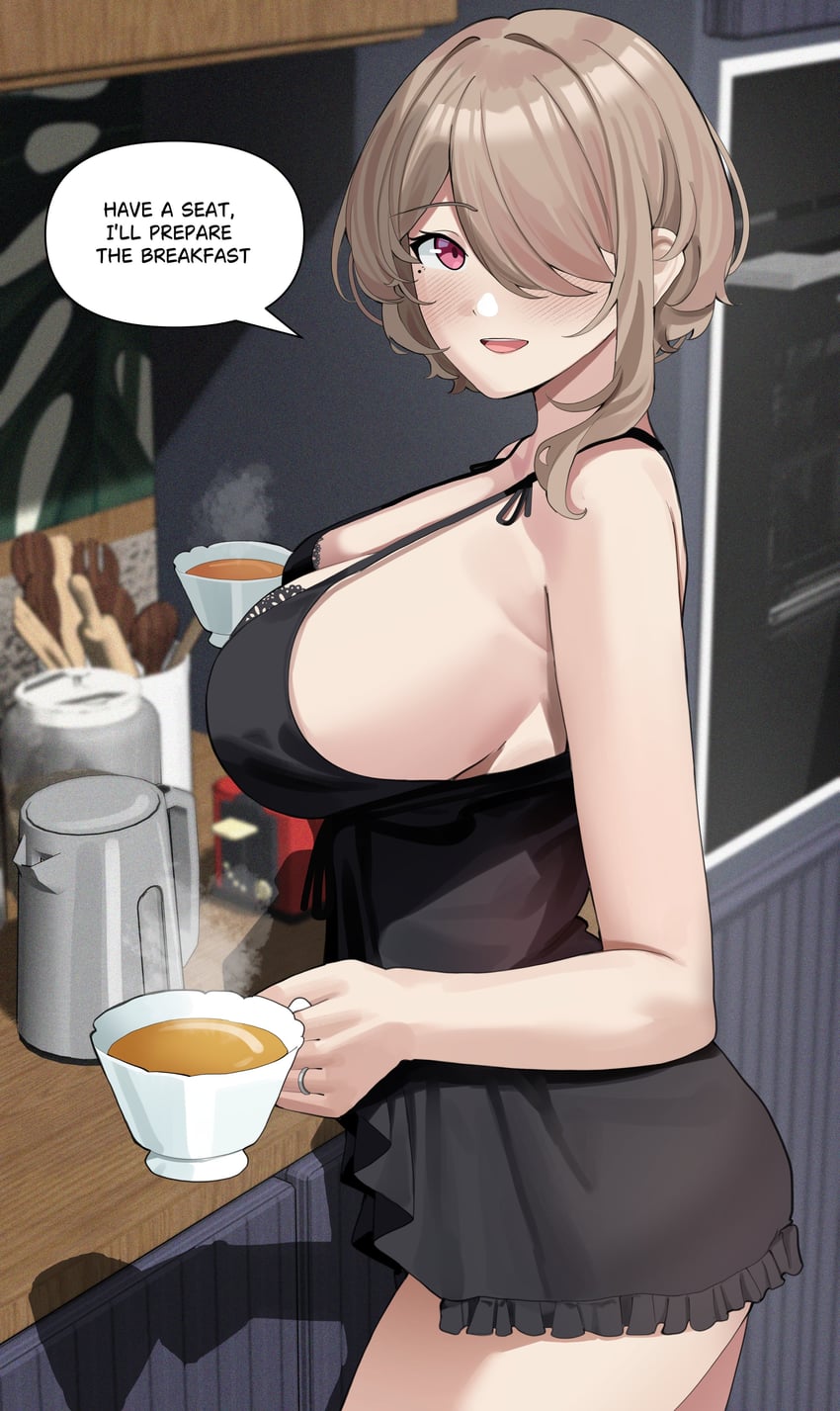 rita rossweisse (honkai and 1 more) drawn by haerge