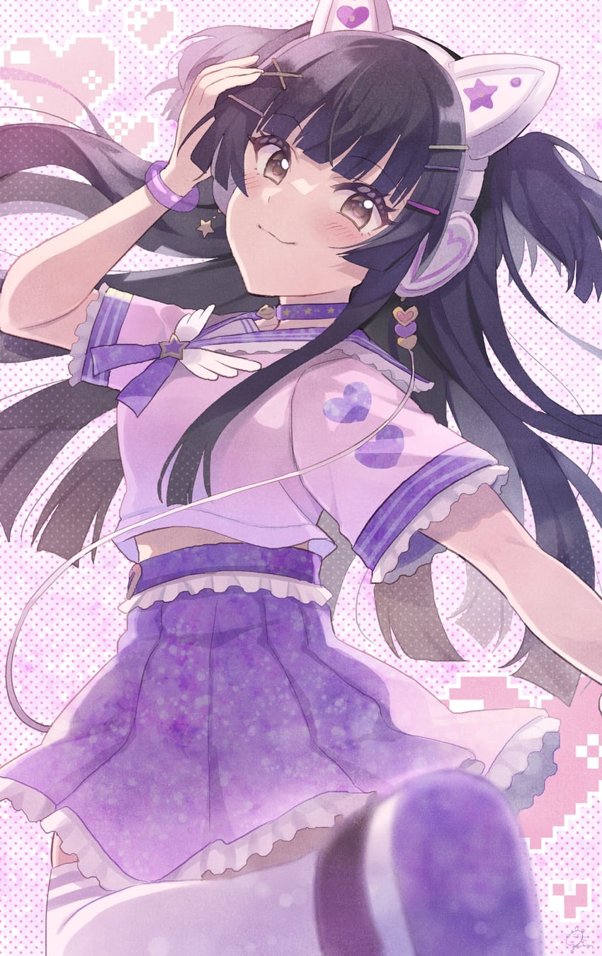 mayuzumi fuyuko (idolmaster and 1 more) drawn by gum_(vivid_garden)