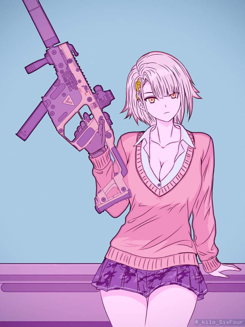 vector (girls' frontline and 1 more) drawn by cimol95