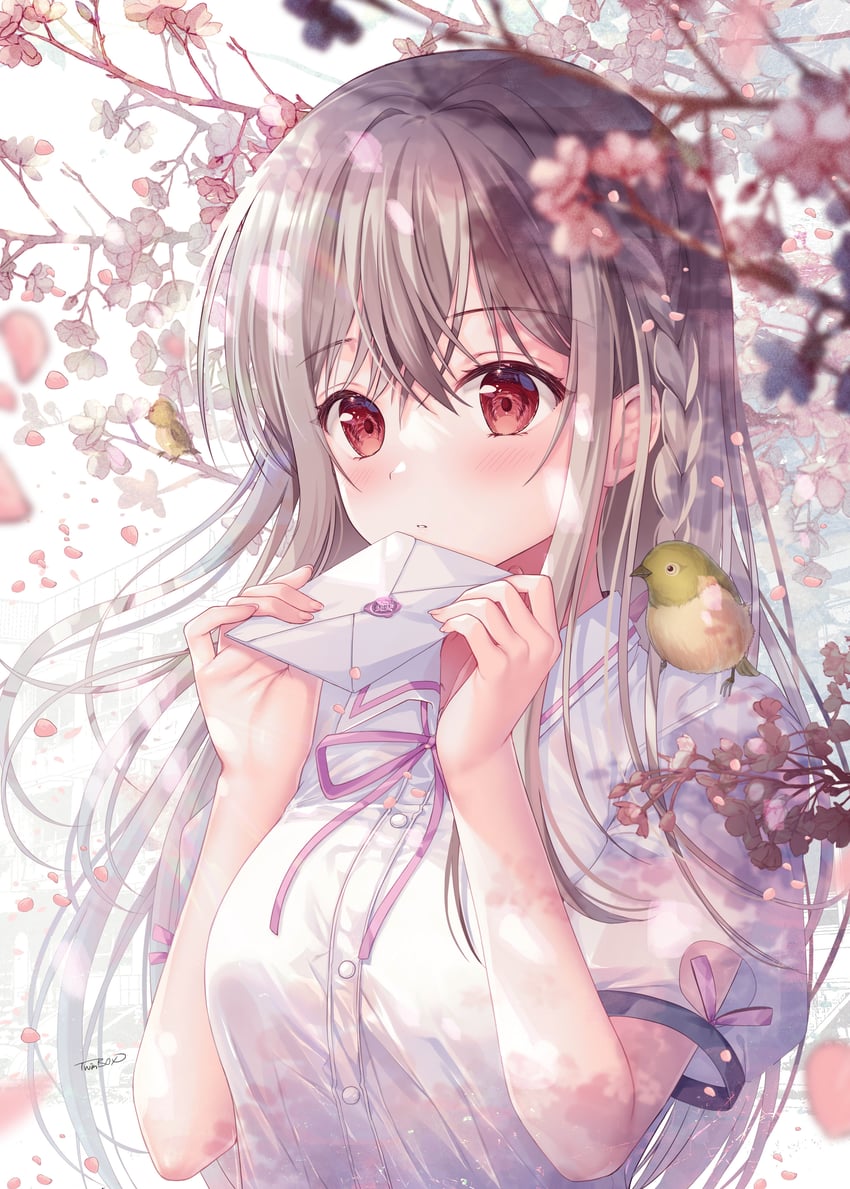 maeda shiori (twinbox school) drawn by sousouman