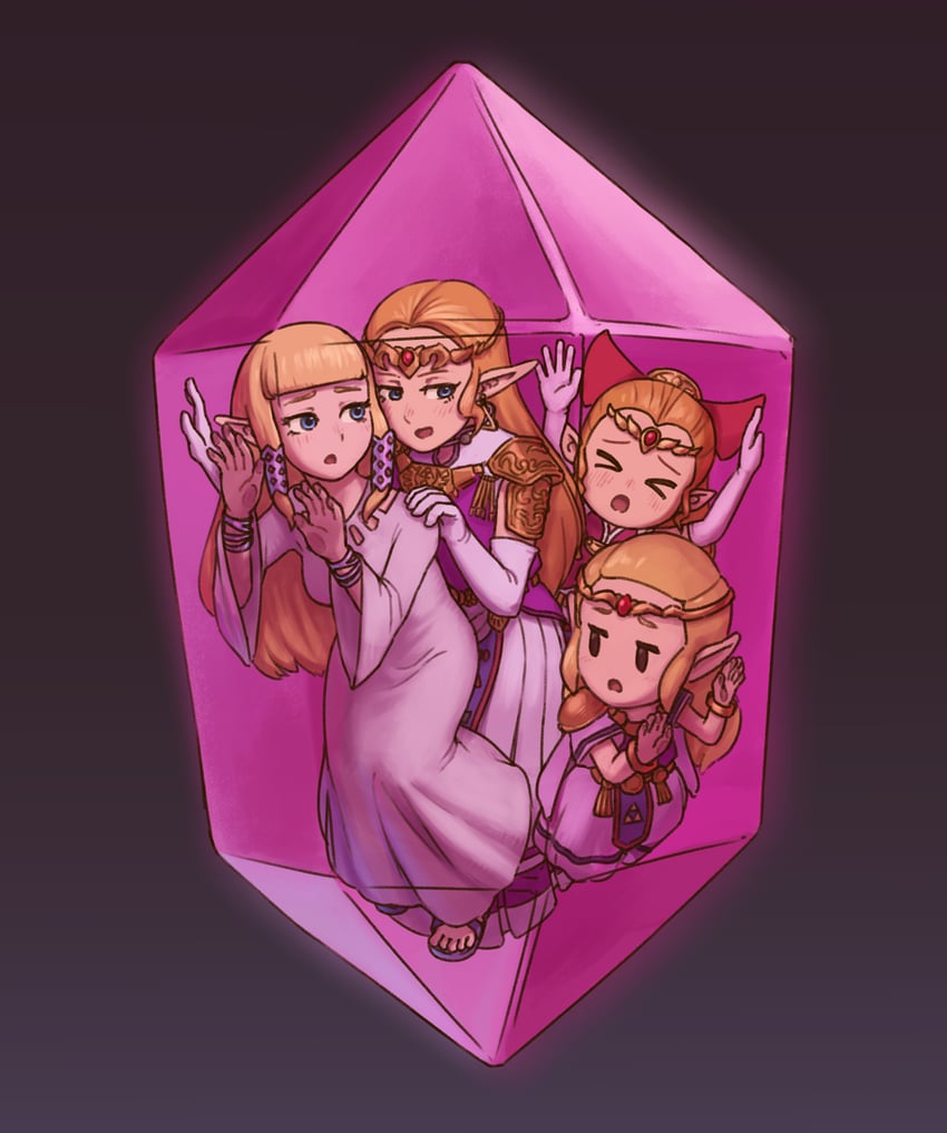 princess zelda (the legend of zelda and 4 more) drawn by otya_kan