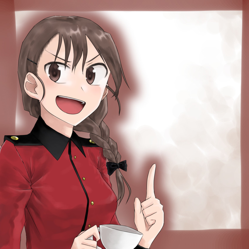 rukuriri (girls und panzer) drawn by krmtknkoo1582