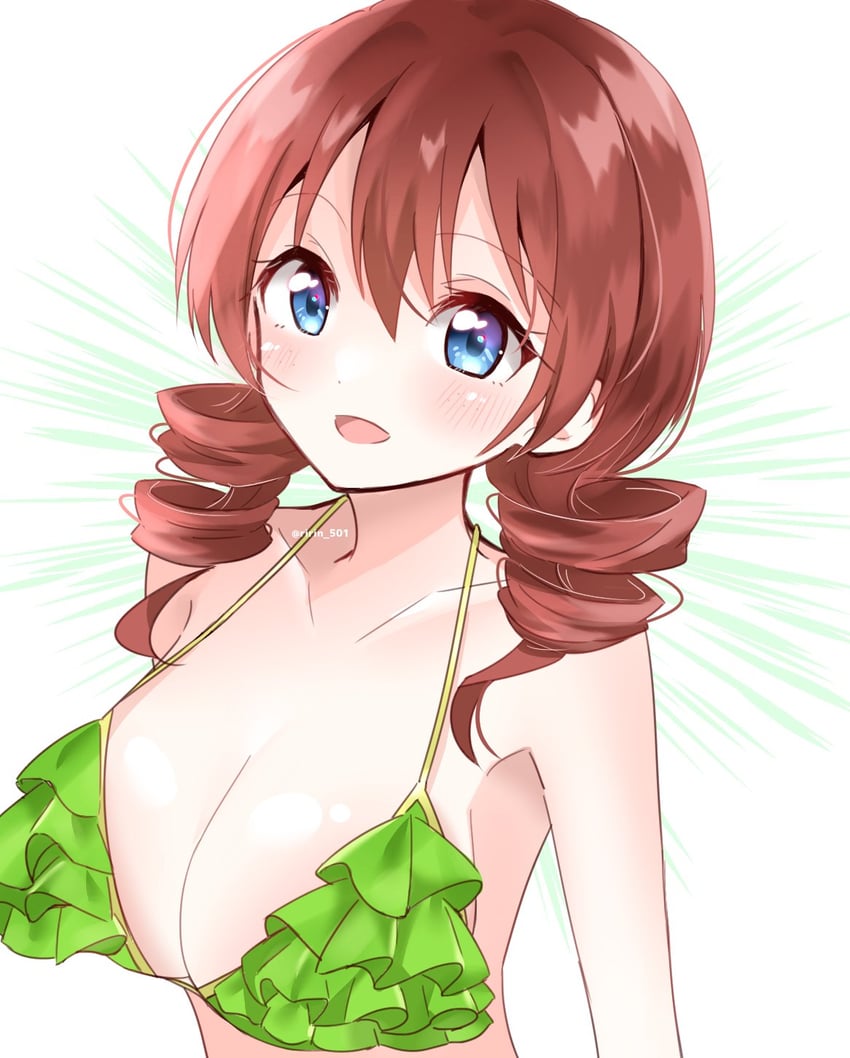 emma verde (love live! and 1 more) drawn by ririn_(ririn_501)